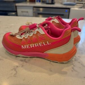 Merrell Kids Sneakers in Pink and Orange